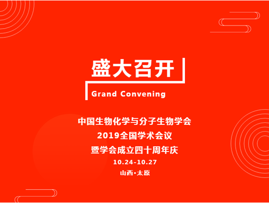伯豪生物參與 2019 中國生物化學與分子生物學會