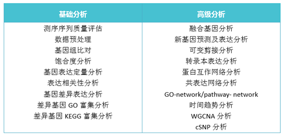 真核轉錄組測序分析流程劃分