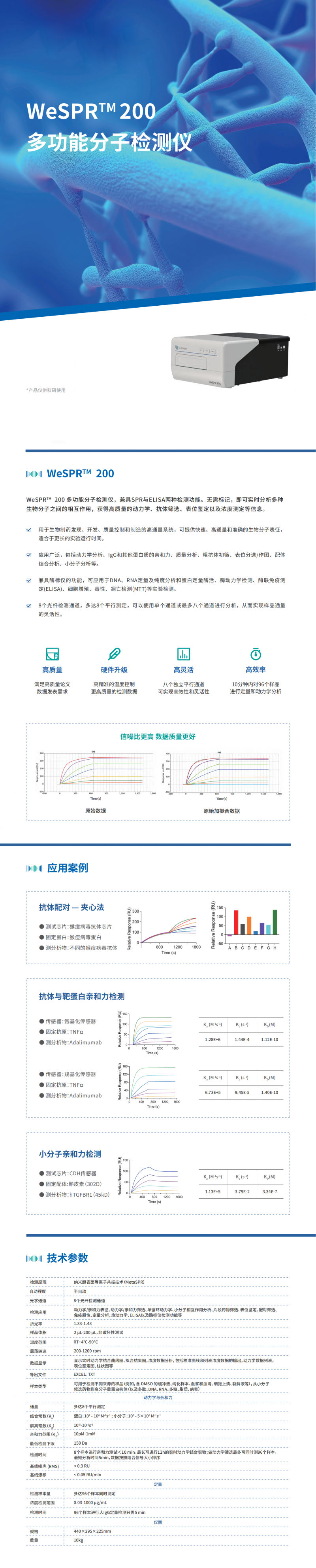J10020-B-C WeSPR 200 多功能分子檢測儀